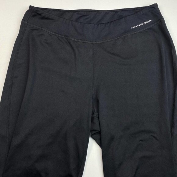 PARADOX Black Base Layer Pants Sz Small Articulated Knee - Picture 2 of 7